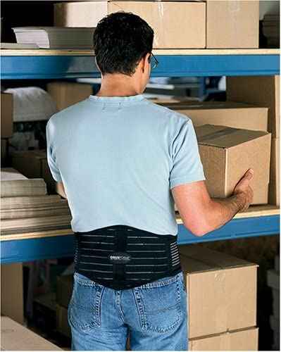 Male Back Belt with Lumbar Support Medium/Large