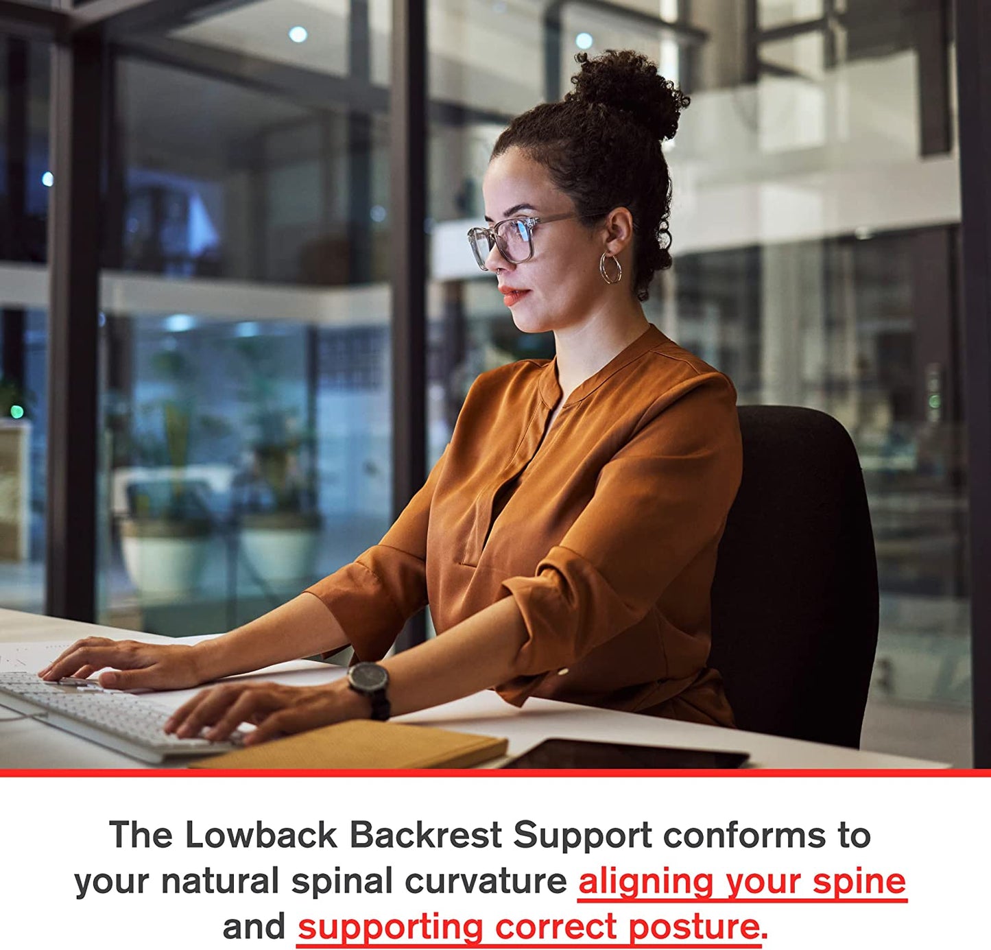 ObusForme Lowback Backrest Support