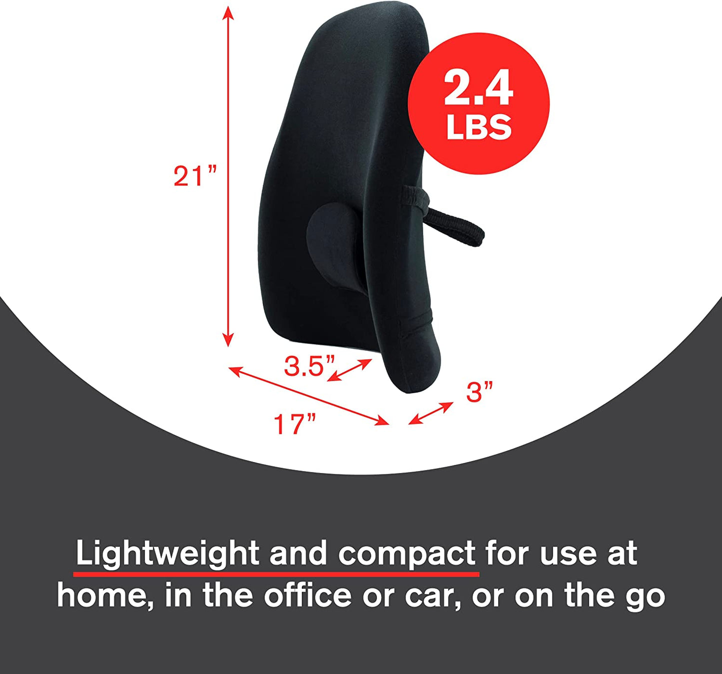 ObusForme Lowback Backrest Support