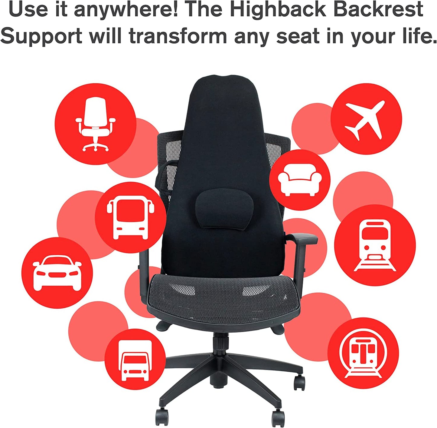 ObusForme Highback Backrest Support