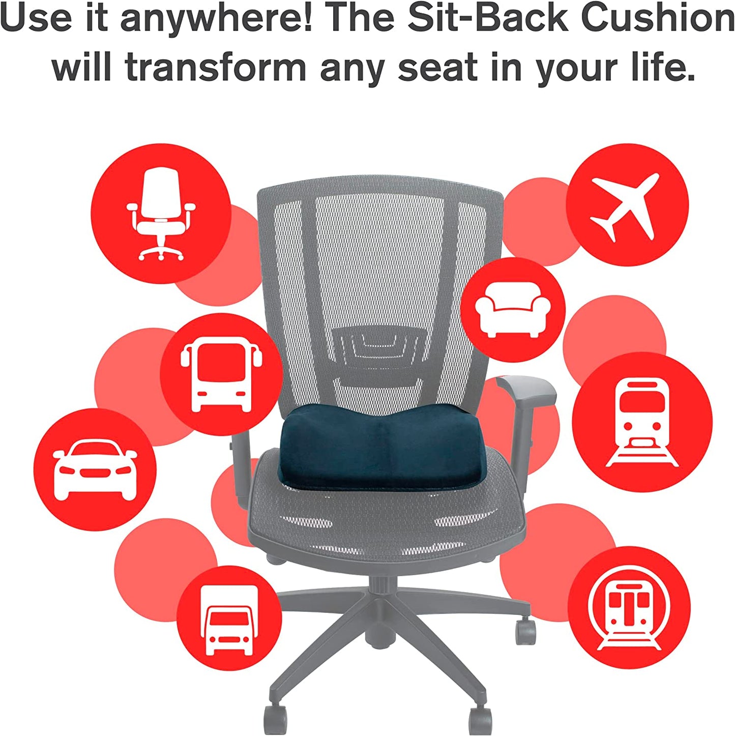 ObusForme Sit-Back Cushion